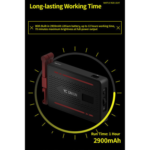Осветитель YC Onion WAFFLE PRO RGB Чёрный