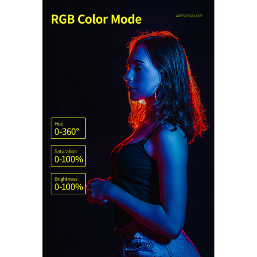 Осветитель YC Onion WAFFLE PRO RGB Чёрный