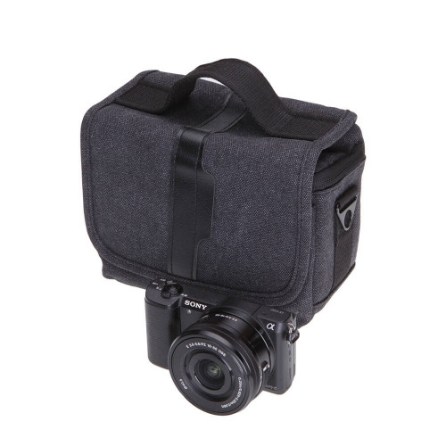 Fotokvant BBN-01 Dark Grey сумка поясная для фотоаппарата темно-серая