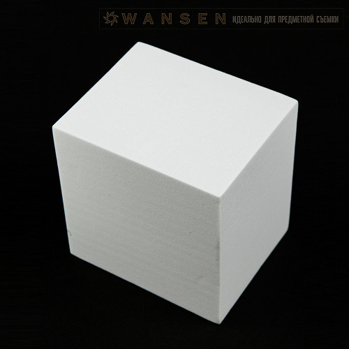 Wansen BCC-10080W Cuboid белый параллелепипед 100x100x80 мм для предметной съемки
