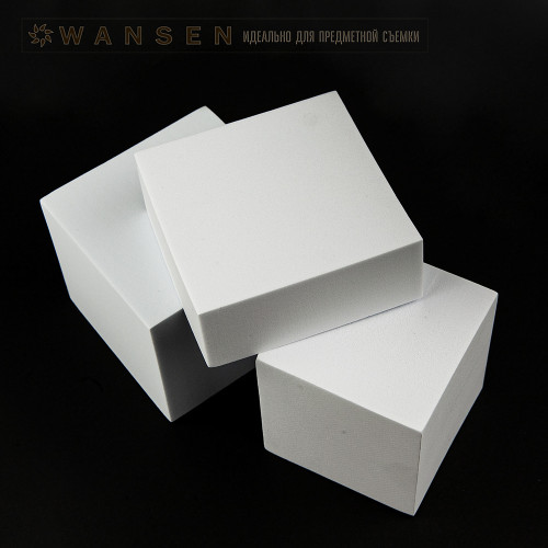 Wansen BCC-10080W Cuboid белый параллелепипед 100x100x80 мм для предметной съемки