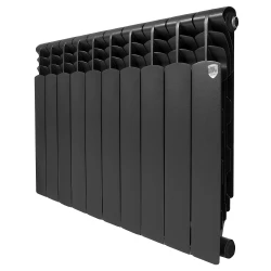 Радиатор биметаллический Royal Thermo Revolution Bimetall 500 2.0 / Noir Sable – 10 секц. Revolution Bimetall 500 2.0