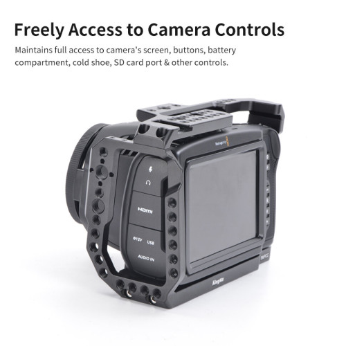 Клетка KingMa Camera Rig Cage для BMPCC 4K/6K
