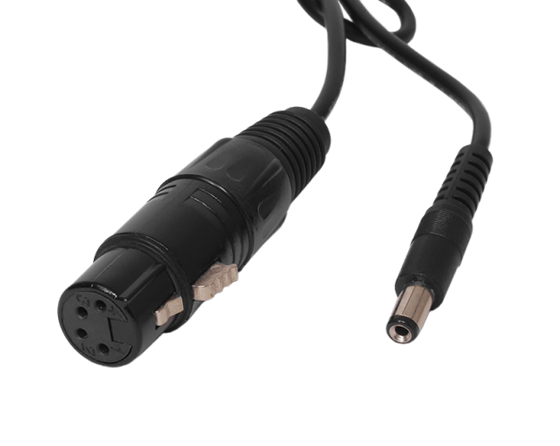Кабель питания Soonwell XLR 4-pin - Barrel 2.1мм