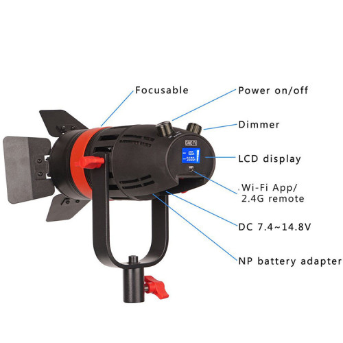 Комплект осветителей CAME-TV Boltzen 55W 3200-5600K (2шт)