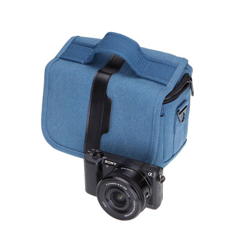 Fotokvant BBN-01 Blue сумка поясная для фотоаппарата синяя