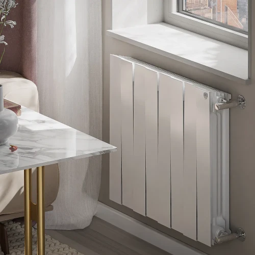 Радиатор биметаллический Royal Thermo PianoForte 500 Bianco Traffico - 8 секц. Pianoforte 500 new