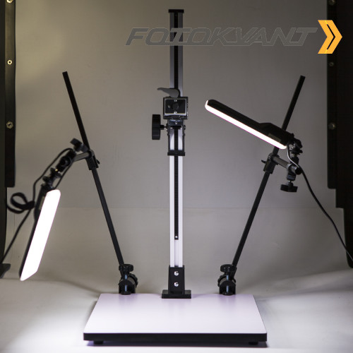 Fotokvant L083 LED столик репроустановка для копирования с освещением