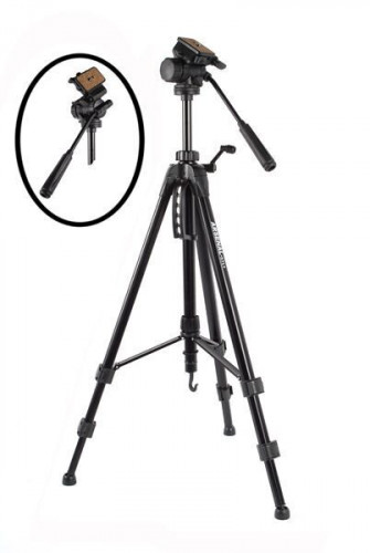 Grifon Штатив ARS-3717 для видеокамеры или фотокамеры (H=650-1650мм, груз-3кг)