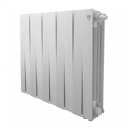 Радиатор биметаллический Royal Thermo PianoForte 500 Bianco Traffico VDR80 - 10 секц. Pianoforte 500 VDR80
