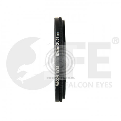 Светофильтр Falcon Eyes HDslim CPL 58 mm циркулярный поляризационный
