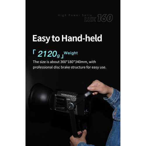 Осветитель YongNuo LUX160 3200-5600K