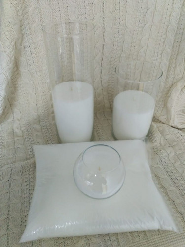 Насыпные свечи порошок в гранулах «Coco Light» белые 25 кг