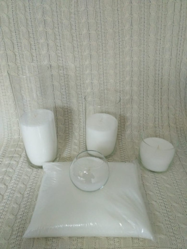 Насыпные свечи порошок в гранулах «Coco Light» белые 25 кг