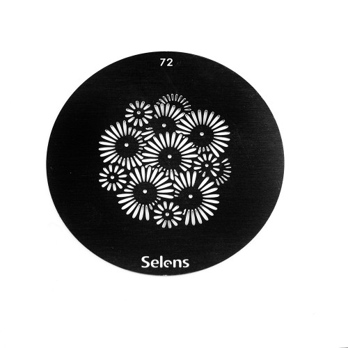 Selens 841762 Gobo-72 маска гобо 72 металлическая 58 мм букет