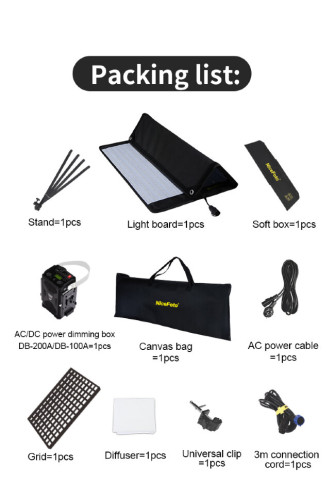 Гибкий осветитель NiceFoto VB-2000A