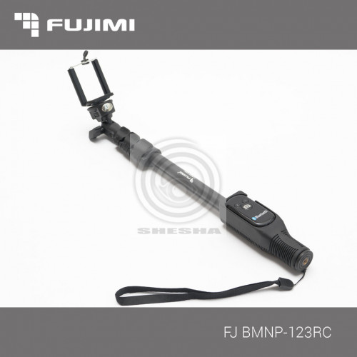 Fujimi BMNP-123RC Ручной монопод с съёмным пультом ДУ и держателем для смартфонов