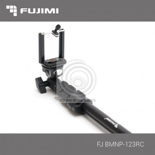 Fujimi BMNP-123RC Ручной монопод с съёмным пультом ДУ и держателем для смартфонов