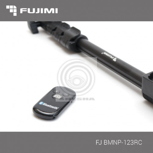 Fujimi BMNP-123RC Ручной монопод с съёмным пультом ДУ и держателем для смартфонов