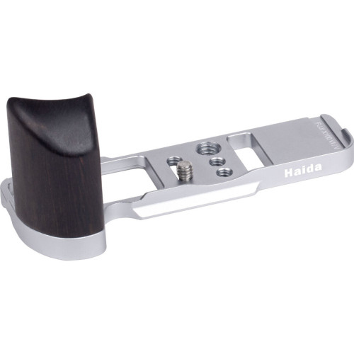 Площадка с рукояткой Haida L-Shaped Hand Grip для Fujifilm X100V/X100VI Серебро