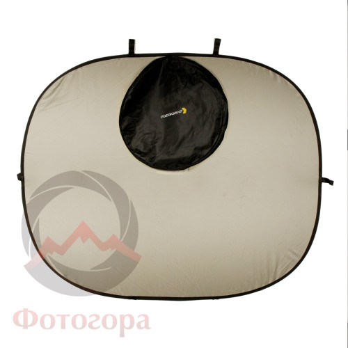 Fotokvant BG-1821 Blue Gray фон тканевый складной синий-серый хромакей 1,8х2,1 м
