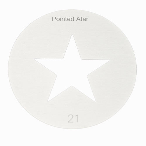 Fotokvant GMA-21-66 Gobo mask Pointed Atar маска гобо 66 мм