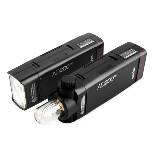 Фотовспышка аккумуляторная Godox Witstro AD200Pro с поддержкой TTL