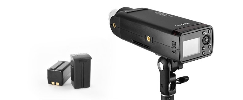 Фотовспышка аккумуляторная Godox Witstro AD200Pro с поддержкой TTL