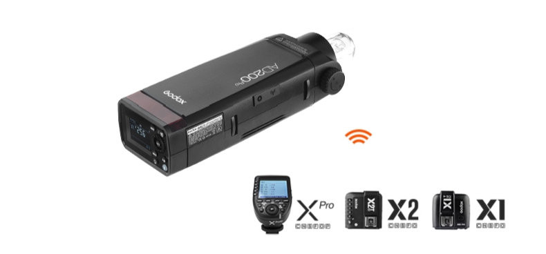 Фотовспышка аккумуляторная Godox Witstro AD200Pro с поддержкой TTL