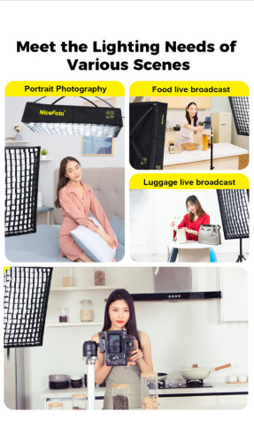 Гибкий осветитель NiceFoto VB-1000C