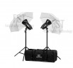Комплект импульсного света FST E-180 Umbrella Kit + радиосинхронизатор FST VC-604DC в подарок!