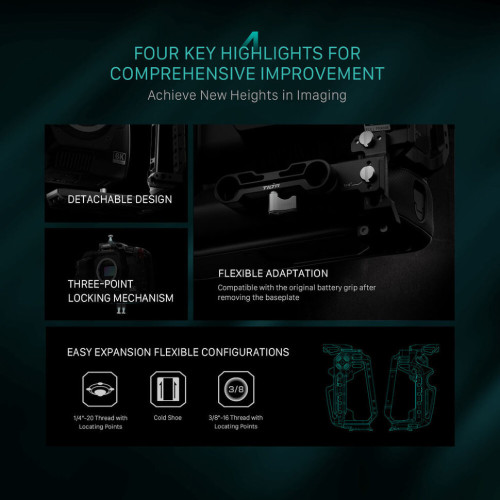 Клетка Tilta для BMCC 6K Чёрная