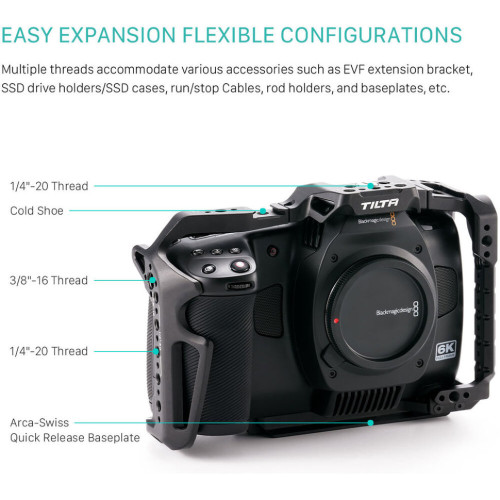 Клетка Tilta для BMCC 6K Чёрная