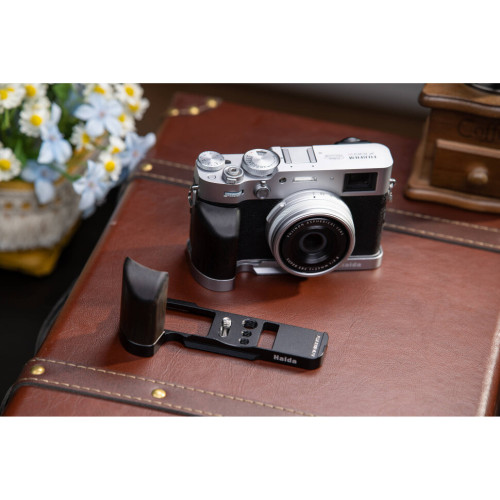 Площадка с рукояткой Haida L-Shaped Hand Grip для Fujifilm X100V/X100VI Чёрная