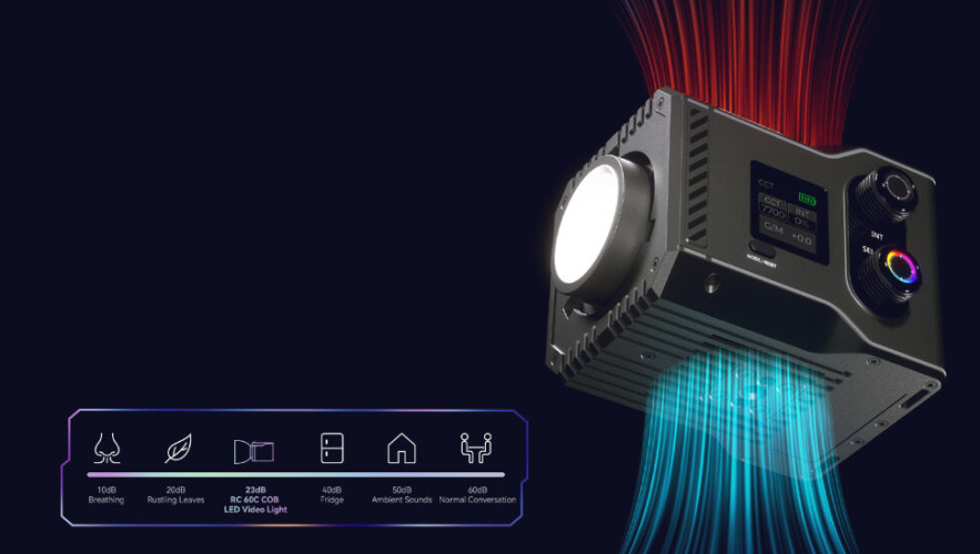 Осветитель SmallRig RC 60C RGB (Powerbank Clamp Edition)