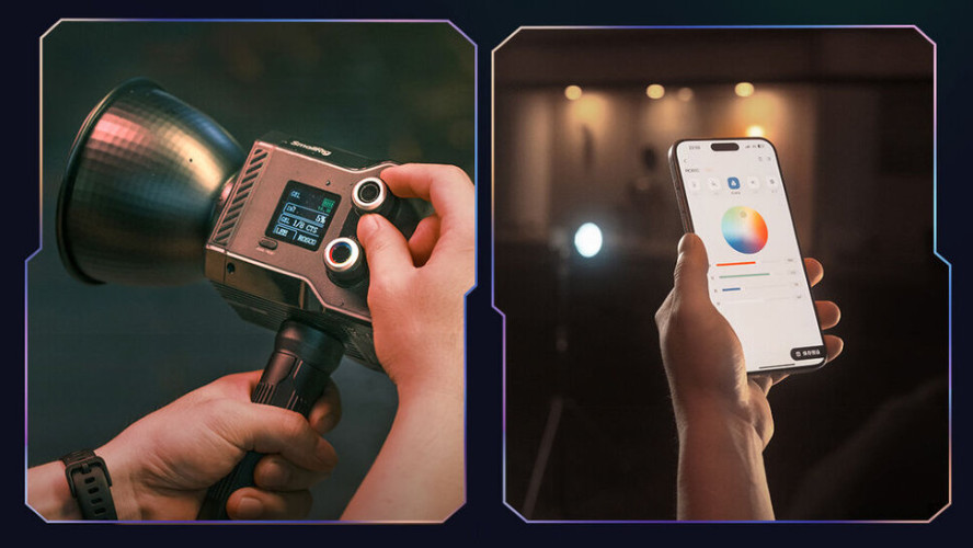 Осветитель SmallRig RC 60C RGB (Powerbank Clamp Edition)