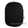 Fotokvant BG-1520 Black White фон тканевый складной белый и черный 1.5х2 м
