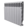 Радиатор биметаллический Royal Thermo Revolution Bimetall 500 2.0 / Silver Satin – 10 секц. Revolution Bimetall 500 2.0