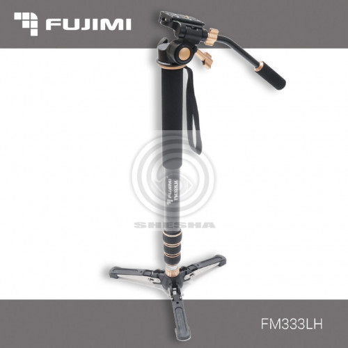 Fujimi FM333LH Алюминиевый монопод с 3-х точечным упором и видео-головой