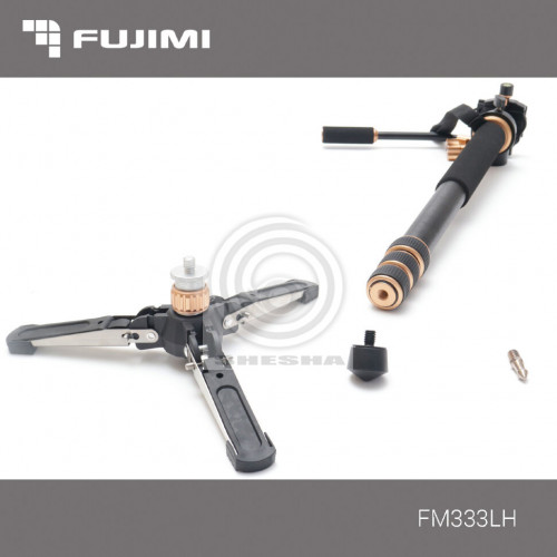 Fujimi FM333LH Алюминиевый монопод с 3-х точечным упором и видео-головой