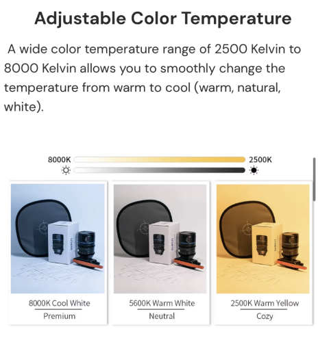 Осветитель Sirui T60X