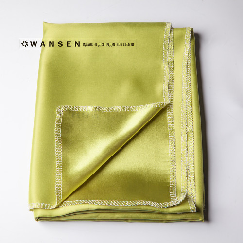 Wansen BS-0710-841321 Green шелковый фон 70x100 см зеленое яблоко