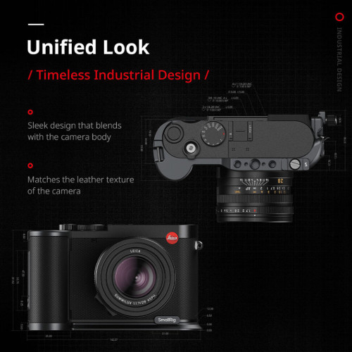 Площадка с рукояткой SmallRig 4568 для Leica Q3