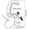 Зажим KUPO C-26 TITAN CLAMP