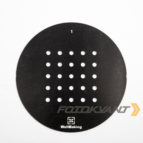 Fotokvant GMW-01 Gobo mask маска гобо 58 мм дуршлаг