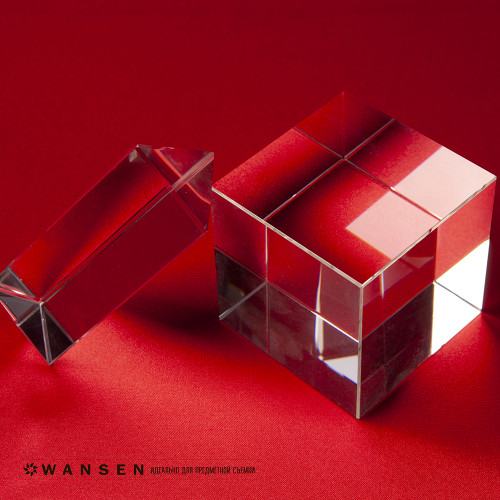Wansen BS-0710-841326 Ruby ​​Red шелковый фон 70x100 см кумачовый