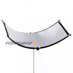 Fotokvant RW-60180S Selens светоотражатель полукруглый 3 в 1 размером 60х180 см на каркасе