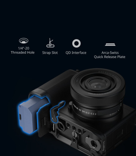 Площадка с рукояткой SmallRig 4778 для Sony ZV-E10 II Silicone