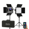 Комплект осветителей GVM 800D-RGB (2шт + софтбоксы)
