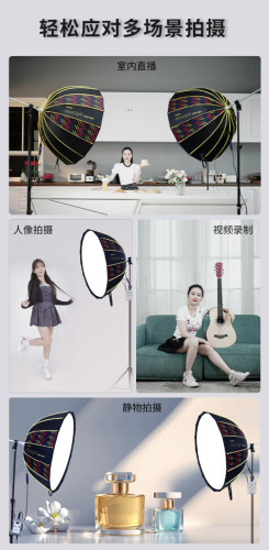 Осветитель-софтбокс NiceFoto DF80-1000C